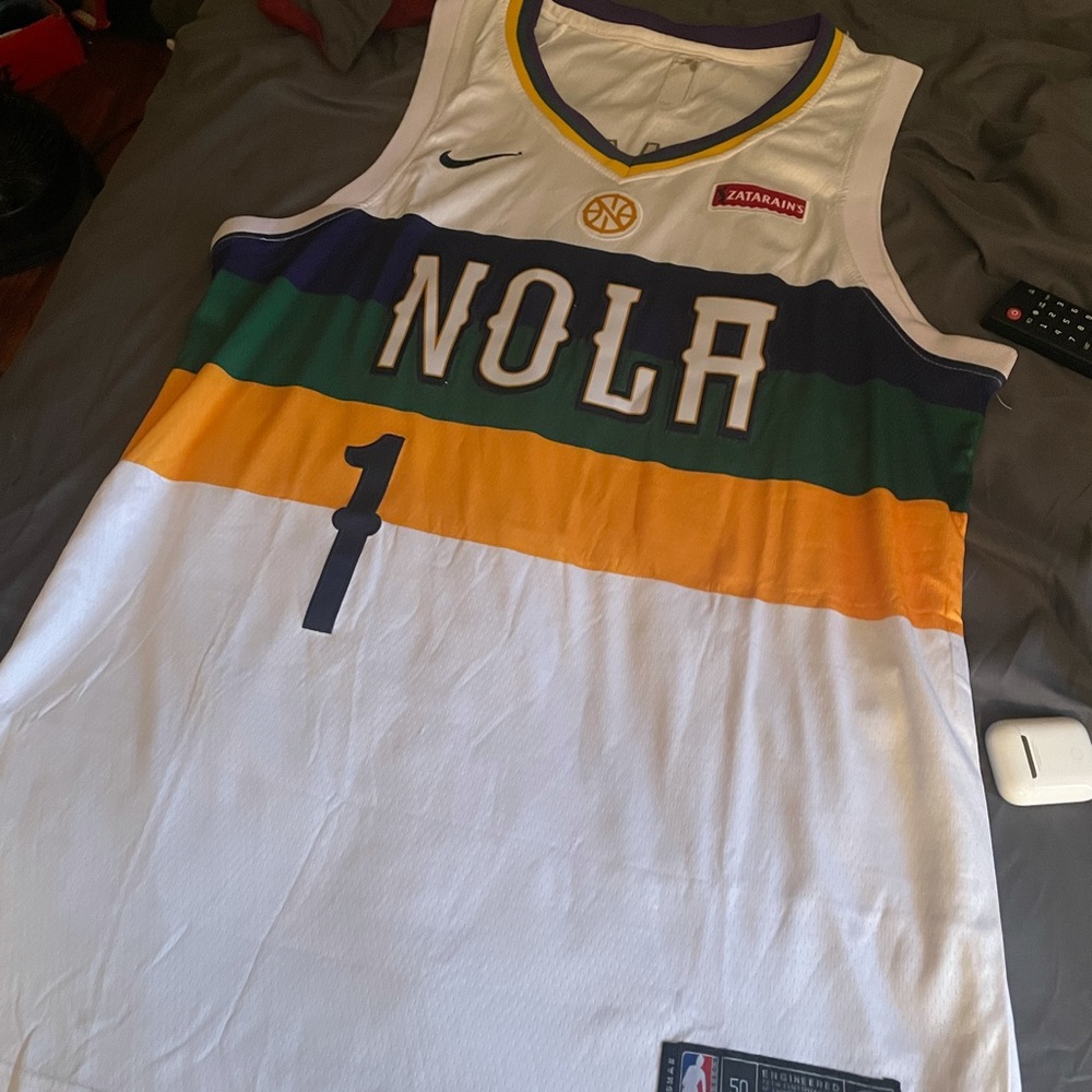 Zion Williamson NOLA jersey
